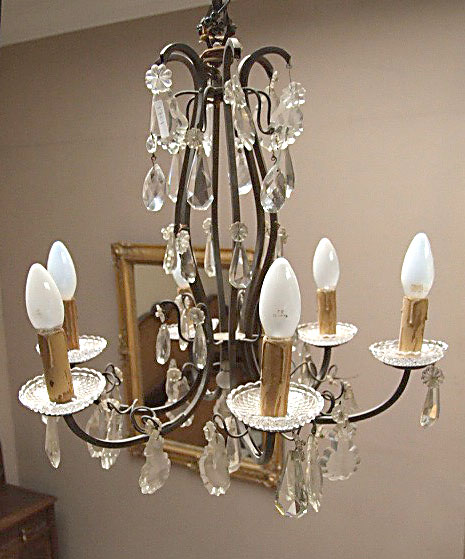 antique french chandelier